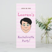 Bachelorette Kaart (Staand voorkant)