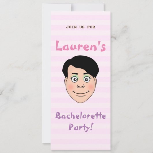 Bachelorette Kaart (Voorkant)
