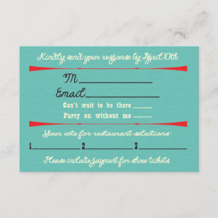 Bachelorette Las Vegas Weekend Getaway RSVPs RSVP Kaartje