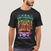 Bachelorette Last Rodeo Retro Band Concert Neon T-shirt (Voorkant)