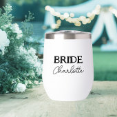 Bachelorette Mariée De Fête À Être Noir Et Blanc