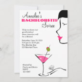 bachelorette Martini Soiree Kaart (Voorkant)