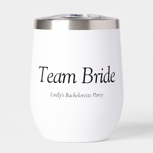 Bachelorette moderne Team Bride (Avant)
