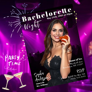 Bachelorette Night Magazine Hoesje Kaart
