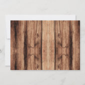 Bachelorette Occidentale avec invitation Itinérair (Dos)