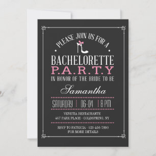 Bachelorette P A T Y Uitnodiging