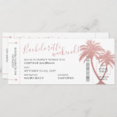 Bachelorette-partij bestemming - Pass bij instapka Kaart (Voorkant / Achterkant)