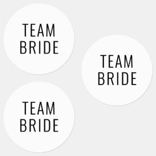 Bachelorette partij bruiloft gunst team bruid labels