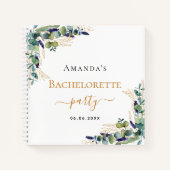 Bachelorette-partij eucalyptus greenery uit het Gu Notitieboek (Voorkant)