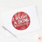 Bachelorette Party Boire Sticker (Enveloppe)