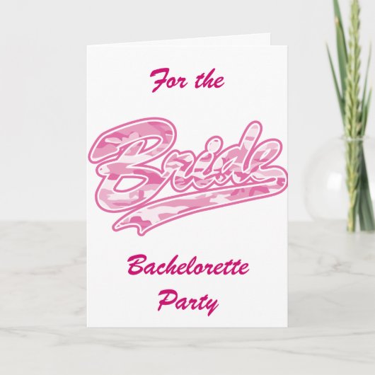 Bachelorette Party/Bride (Voorkant)