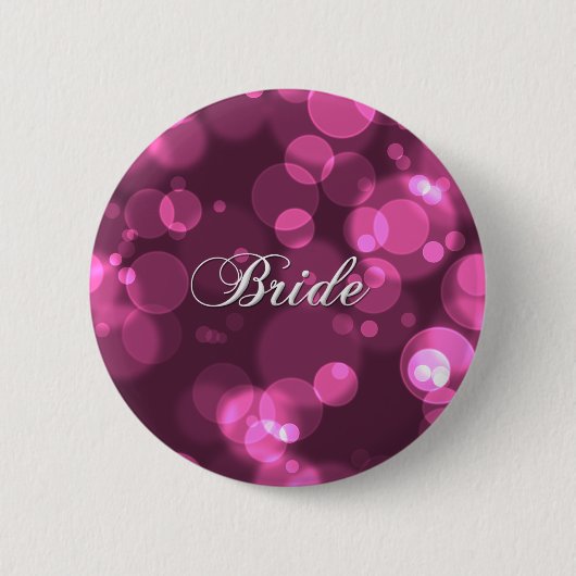 Bachelorette Party bride Button [roze] (Voorkant)