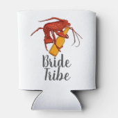 Bachelorette Party Bride Tribe Lobster Custom Blikjeskoeler (Achterkant)