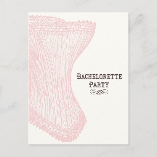 Bachelorette Party Briefkaart (Voorkant)