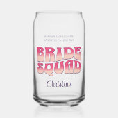 Bachelorette Party Brigade Bridesmaid Hot Pink (Recto)
