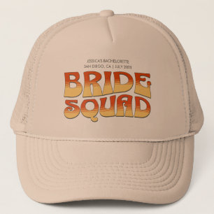  Bachelorette Party Bruid Squad Bruidsmeisje Trucker Pet
