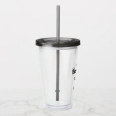 Bachelorette Party Bruidsfeest Bruid Squad Naam Acryl Drinkbeker (Rechts)