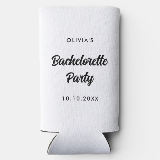 Bachelorette Party Bruidsjurk Borrel Bruidsmeisjes (Achterkant)