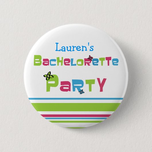  Bachelorette Party Button (Voorkant)