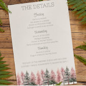 Bachelorette Party Camping weekend uitnodiging