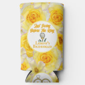 Bachelorette Party Citroen Geel Gepersonaliseerd (Voorkant)