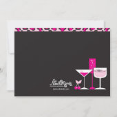 Bachelorette Party Cocktail Leopard Invitations (Dos)