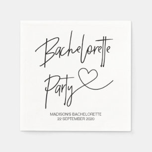 Bachelorette Party Decor Servet Sets