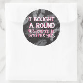 Bachelorette Party Drink Sticker (Tas)
