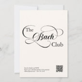 Bachelorette Party Espresso Martini Kaart (Achterkant)