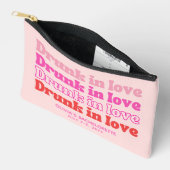 Bachelorette Party Favor Gepersonaliseerd Roze Etui (Open)