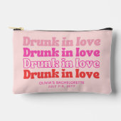 Bachelorette Party Favor Gepersonaliseerd Roze Etui (Voorkant)