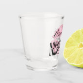 Bachelorette Party Huwelijksgunst Lips Custom Shot Glas (Links)