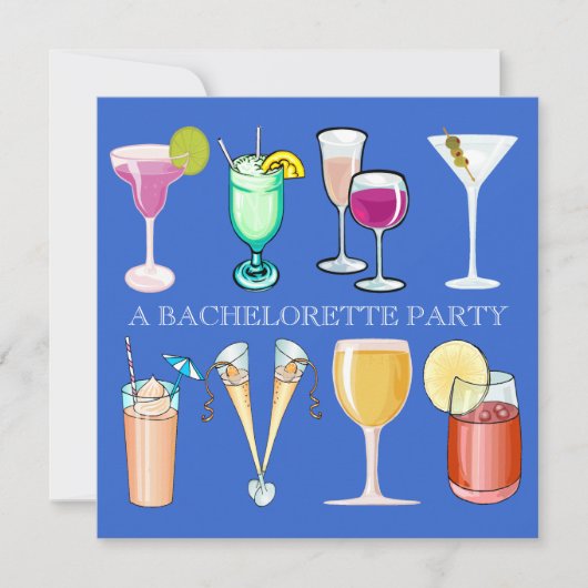 Bachelorette Party Invitation (Devant)