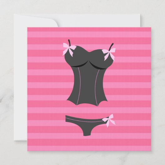 Bachelorette Party Invitation (Devant)