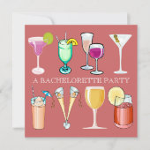 Bachelorette Party Invitation (Devant)