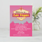 Bachelorette Party Invitation (Debout devant)