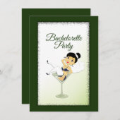 Bachelorette Party Invitation (Devant / Derrière)