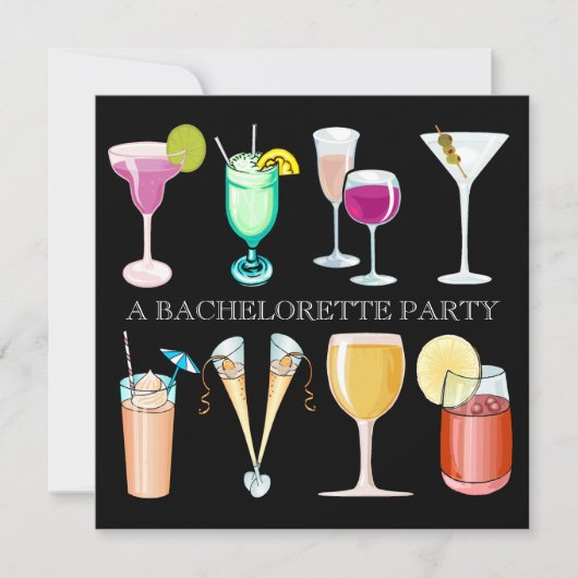 Bachelorette Party Invitation (Devant)