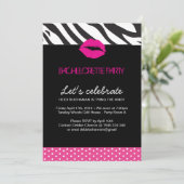 Bachelorette Party Invitation (Debout devant)