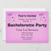 Bachelorette Party Invitation (Devant)