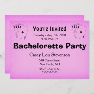 Bachelorette Party Invitation