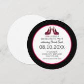 Bachelorette Party Invitation (Devant / Derrière)