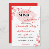 Bachelorette Party Invitation (Devant / Derrière)