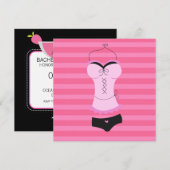 Bachelorette Party Invitation (Devant / Derrière)