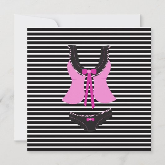 Bachelorette Party Invitation (Devant)