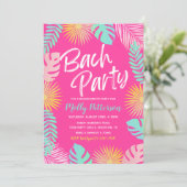 Bachelorette Party Invitation | Bachelorette (Debout devant)