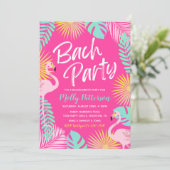 Bachelorette Party Invitation | Bachelorette (Debout devant)