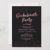 Bachelorette Party Invitation | Feuille de parties (Devant)