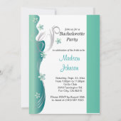 Bachelorette Party Invitation - Jade Kaart (Achterkant)