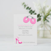 Bachelorette Party Kaart (Staand voorkant)